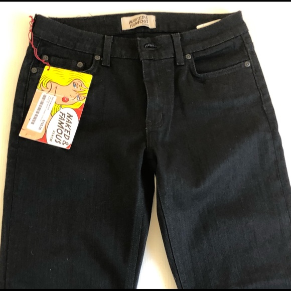 Naked & Famous Denim Denim - Naked & Famous The Crop Skinny Power Stretch Jeans